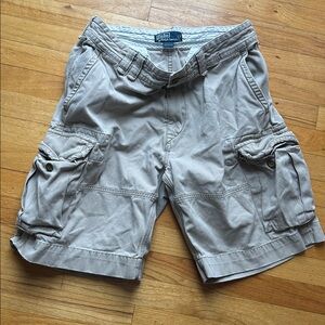 Polo Khaki Cargo Shorts